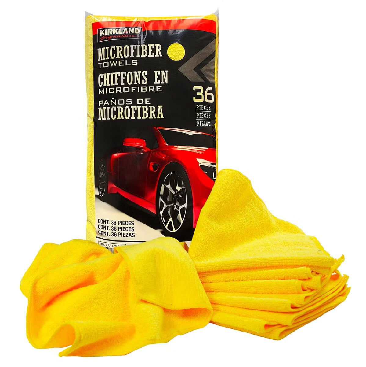 Microfibra Trapo Amarillo Kirkland