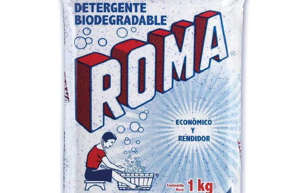 Detergente en polvo roma